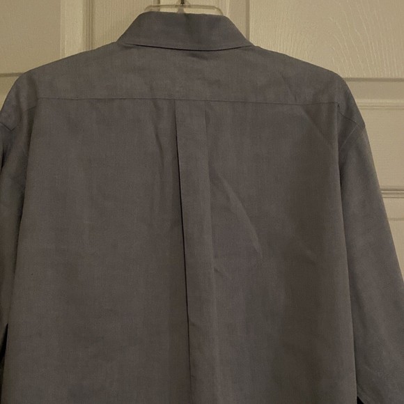 Brooks Brothers 346 Shirt Men's Size 16 1/2 2-3 Regular Fit Non-Iron Blue - Picture 8 of 8